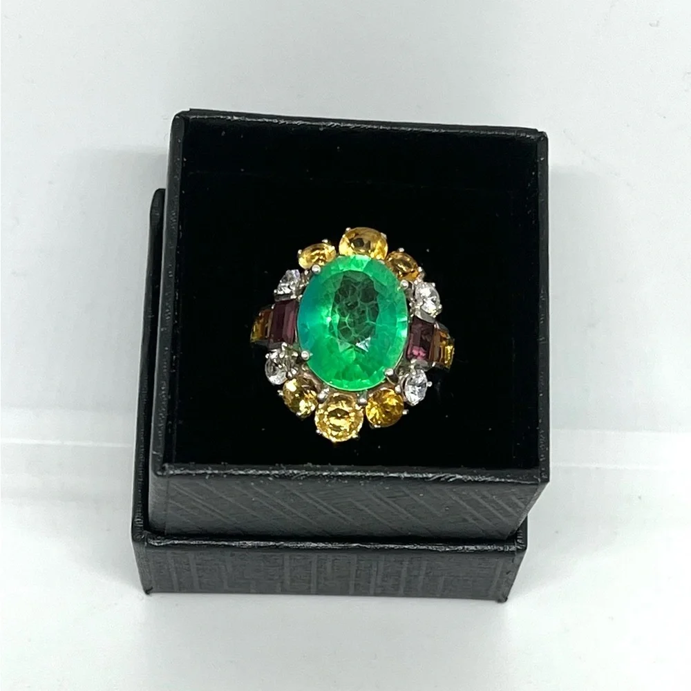 925 Cocktail Ring, size 6.25
